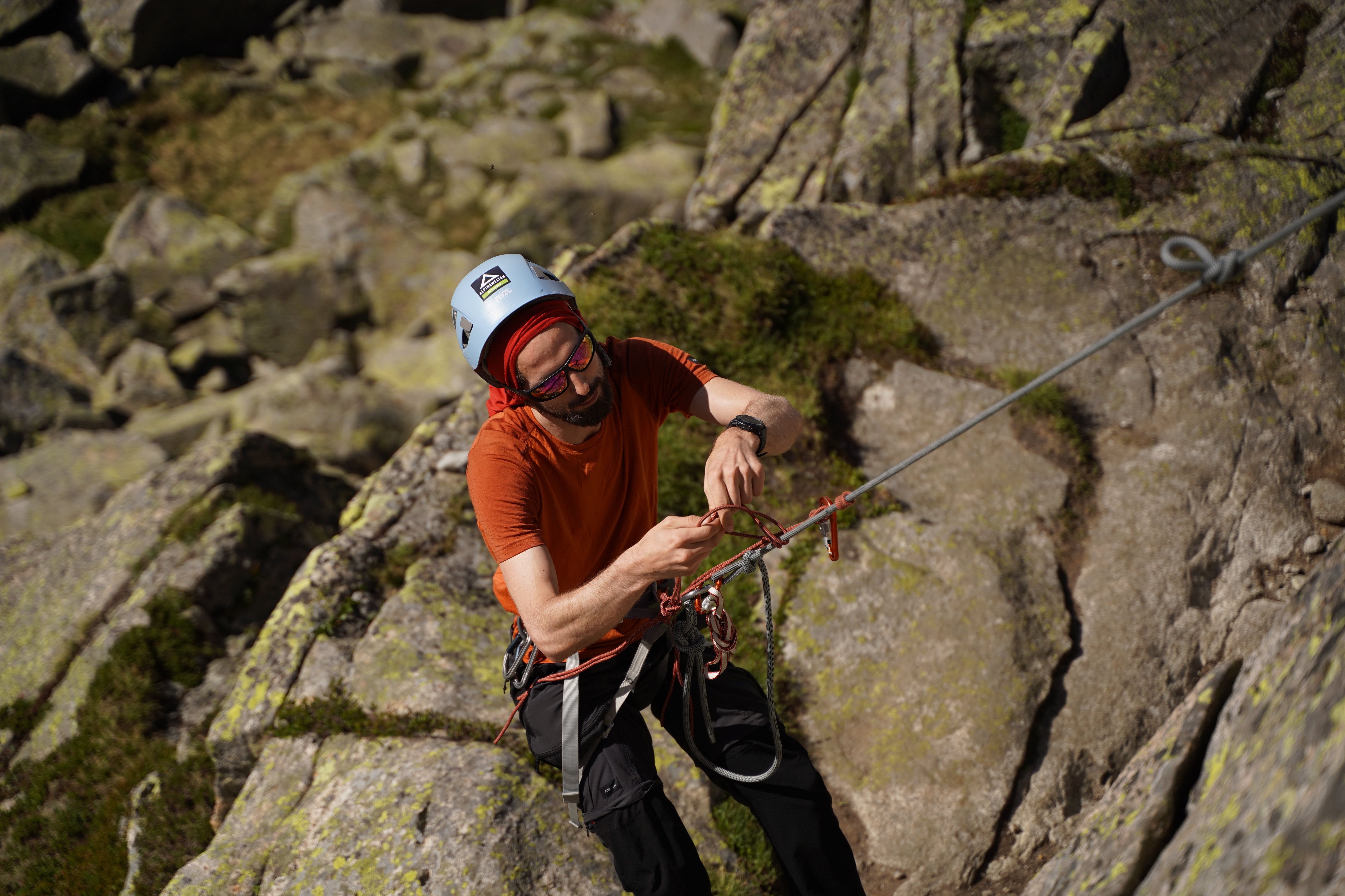 Rock climbing adventure
