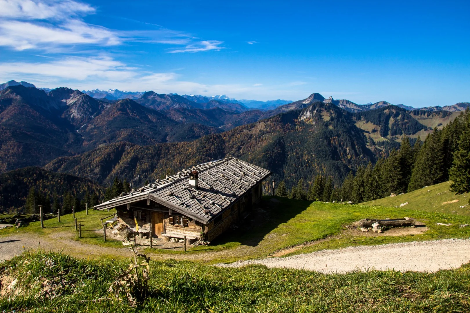 Mountain hut in Stubaital, Austria 2024